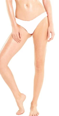 Wildfox Isabelle Bikini Bottom In White